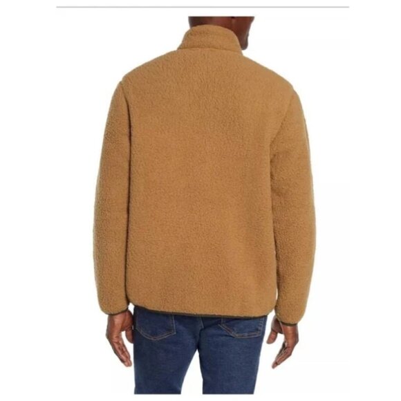 Eddie Bauer Men's Full Zip Fleece Jacket In Brown Size XXL NWT - Picture 3 of 13